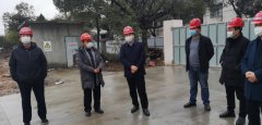 區(qū)委常委、副區(qū)長吳志平，副區(qū)長張軼督查物流園項目、雙益二期項目復工情況